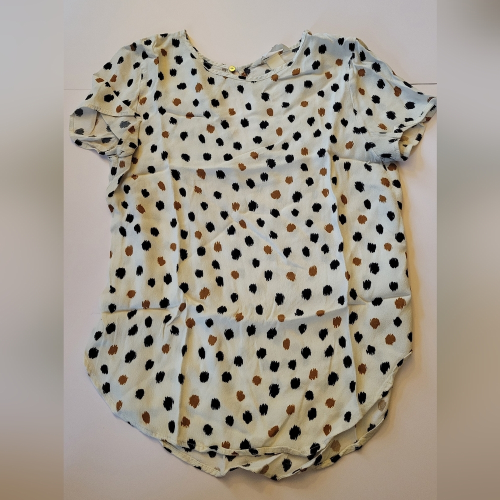 H&M polka dot blouse